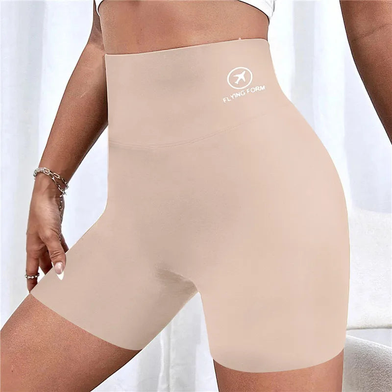 High Waist Women's Yoga Shorts - Stylish Fitness & Casual Streetwear Trousers for Active Ladies