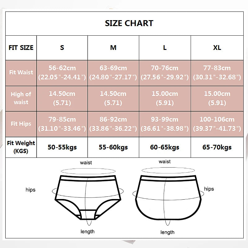 High Waist Seamless Bodyshaper Briefs - Women's Anti-Bacterial Soft Crotch Underwear for Ultimate Comfort and Support