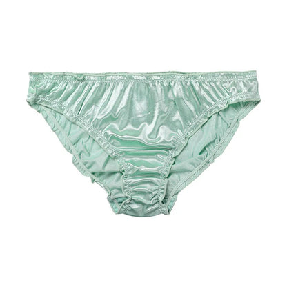 Sexy Super Stretch Satin Briefs for Women - Low-Waist, Breathable & Comfortable Lingerie